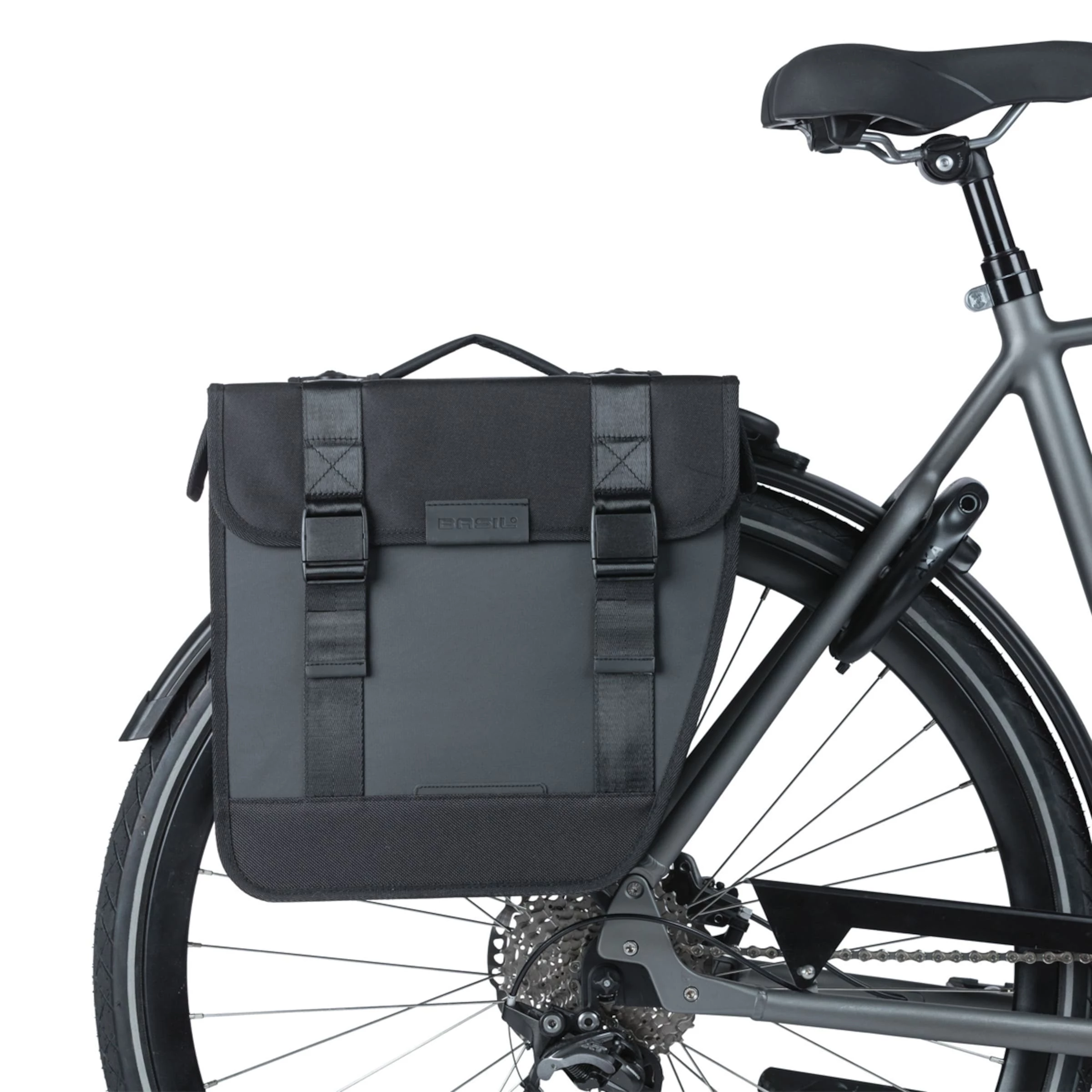 BASIL Tour Waterproof Double Pannier Bag MIK Double Sacoche Porte-bagages 4 BASIL Tour Waterproof Double Pannier Bag MIK Double Sacoche Porte-bagages – Image 4