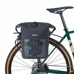 BASIL Navigator Waterproof M Single Pannier Bag Sacoche Porte-bagages -Accessoires Vélo Soldes 36FA8AC8789E0961F19A919B4216B0EA