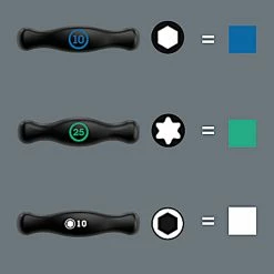 Wera BICYCLE SET 6 Jeu De Clés Courbées Tournevis à Manche En T, 10 Pièces -Accessoires Vélo Soldes 6179276FA042963A6017E908C22E6E67