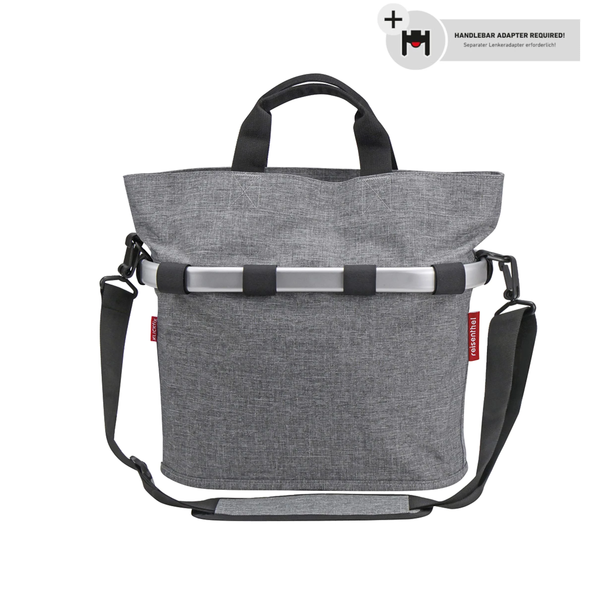 Reisenthel BIKEBASKET OVAL S Sacoche Guidon à Fixation KLICKfix 1 Reisenthel BIKEBASKET OVAL S Sacoche Guidon à Fixation KLICKfix