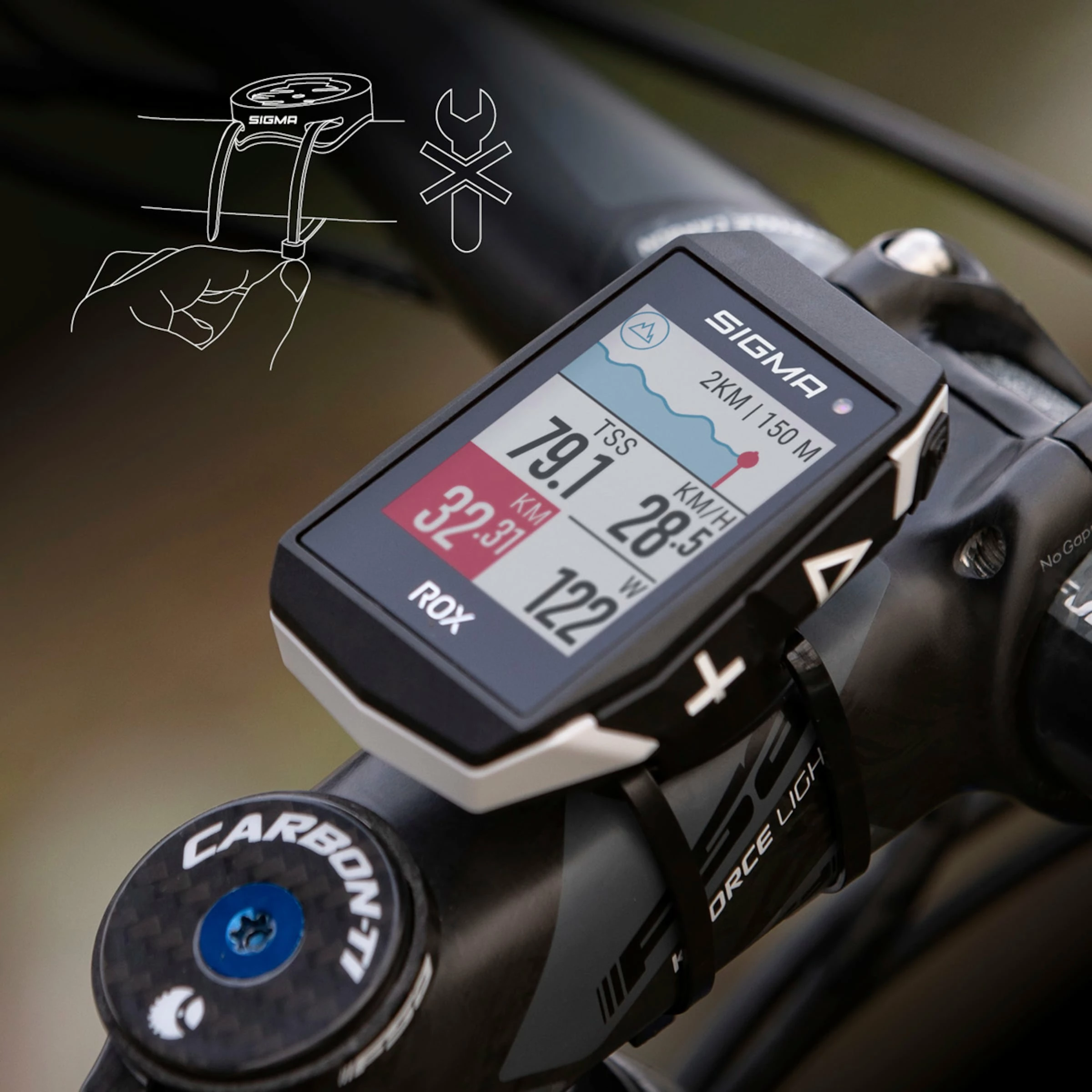 SIGMA ROX 11.1 EVO Compteur GPS Vélo 3 SIGMA ROX 11.1 EVO Compteur GPS Vélo – Image 3