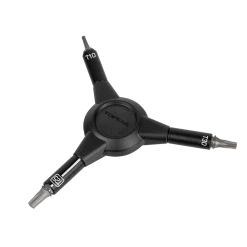 Topeak Y-Torx Speed Wrench T10/T25/T30 Clé étoile En Y