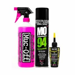 Muc-Off Wash Protect And Dry Lube Set Nettoyants