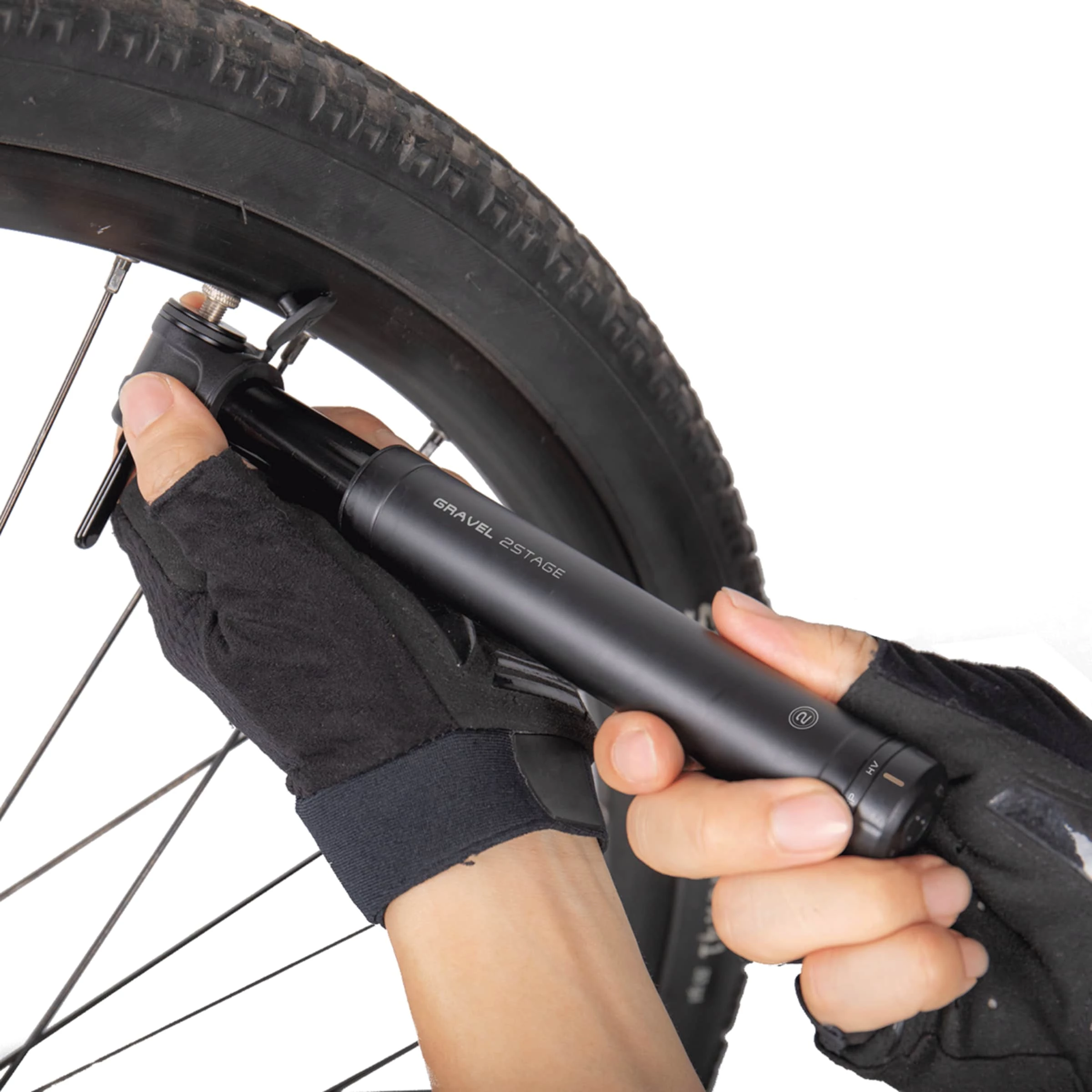 Topeak Gravel 2Stage Mini Pompe 4 Topeak Gravel 2Stage Mini Pompe – Image 4