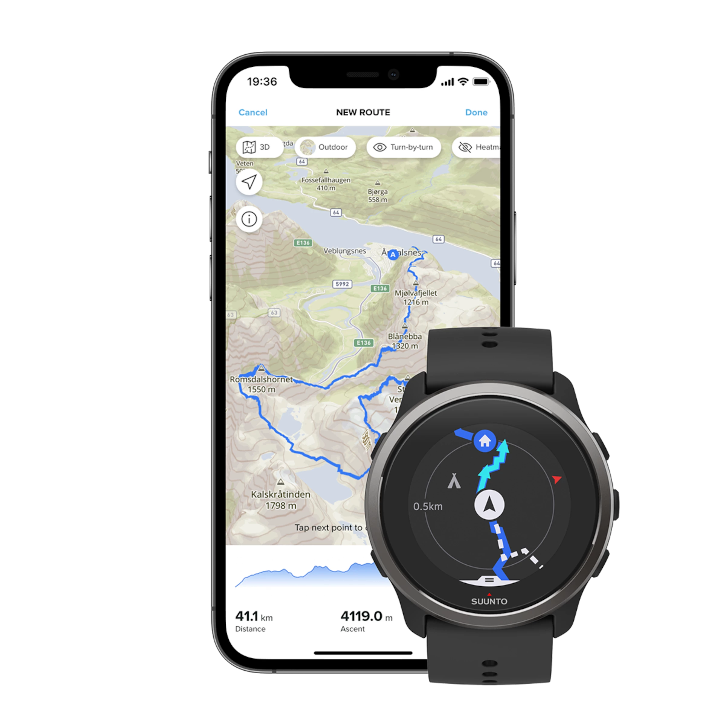 Suunto 5 Peak Montre GPS Multisports 10 Suunto 5 Peak Montre GPS Multisports – Image 10