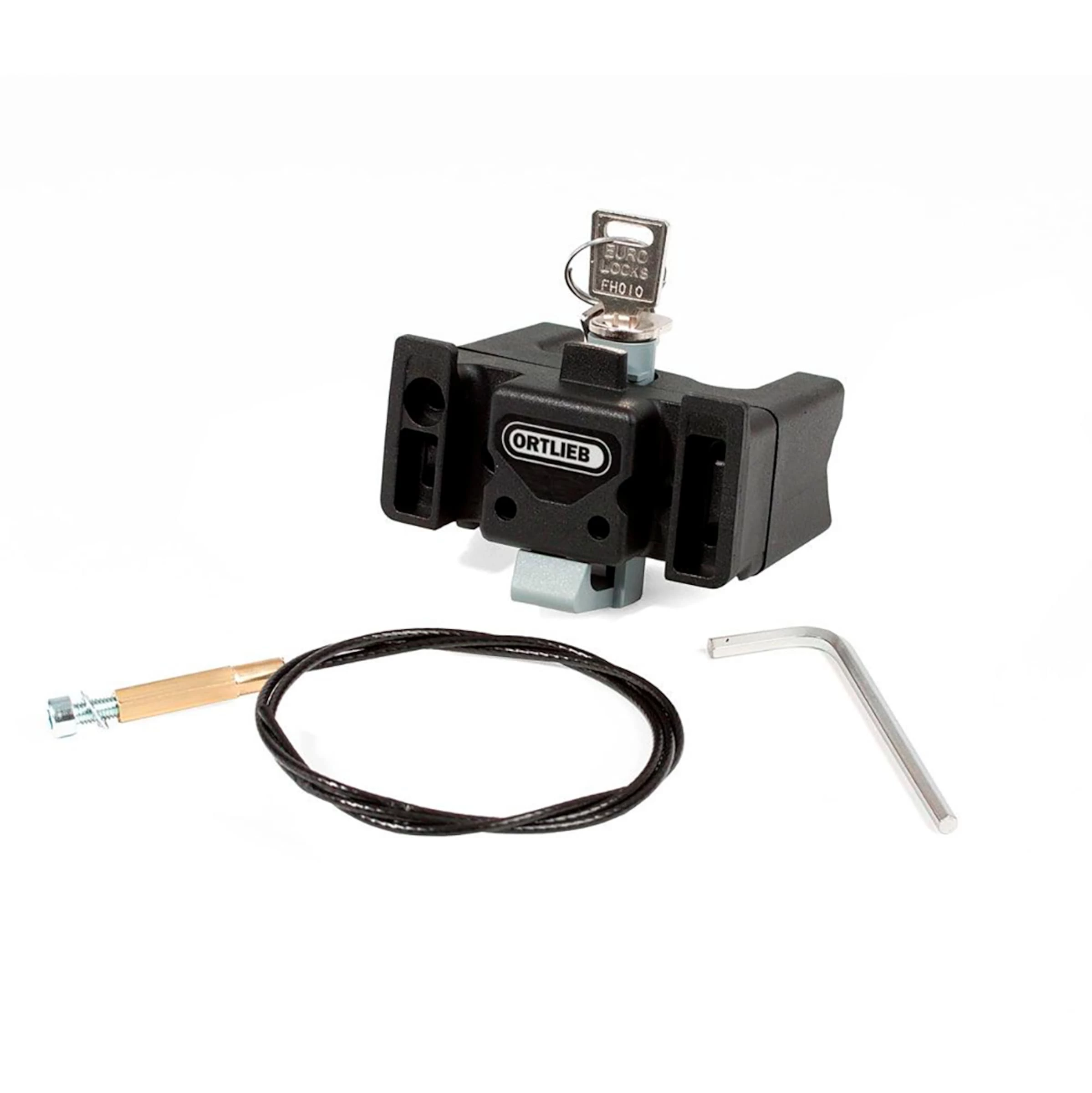 Ortlieb Set Montage Pour Sacoches/paniers Guidon Avec Antivol 1 Ortlieb Set Montage Pour Sacoches/paniers Guidon Avec Antivol